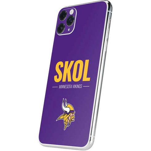 NFL Minnesota Vikings Team Motto iPhone 11 Pro Max Skin