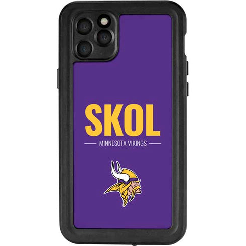 NFL Minnesota Vikings Team Motto iPhone 11 Pro Max Waterproof Case