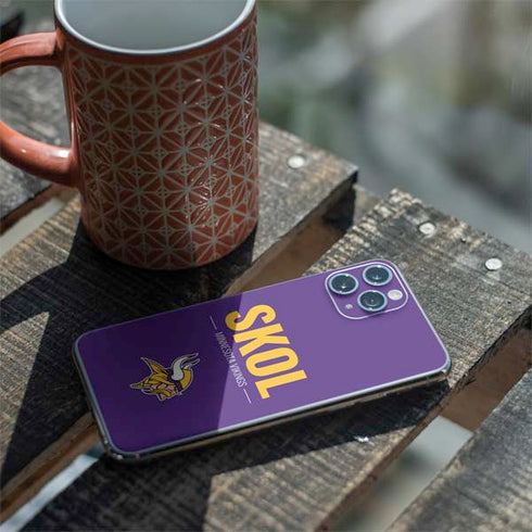 NFL Minnesota Vikings Team Motto iPhone 11 Pro Skin