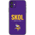 NFL Minnesota Vikings Team Motto iPhone 11 Skin