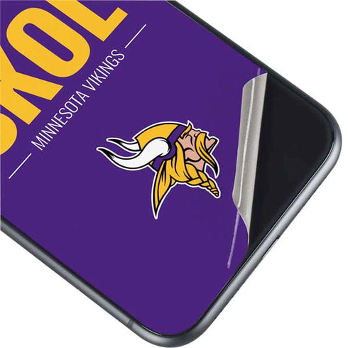 NFL Minnesota Vikings Team Motto iPhone 11 Skin