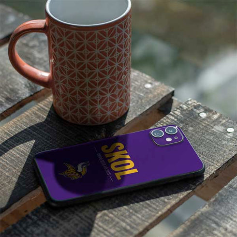 NFL Minnesota Vikings Team Motto iPhone 11 Skin