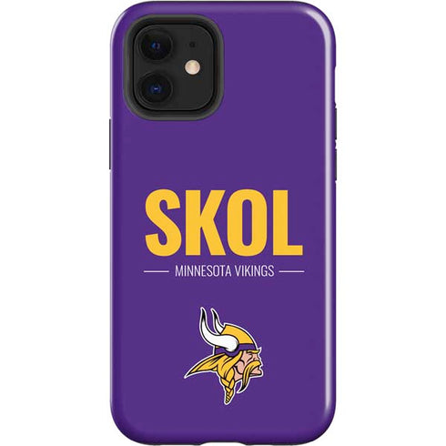 NFL Minnesota Vikings Team Motto iPhone 12 Impact Case