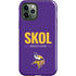 NFL Minnesota Vikings Team Motto iPhone 12 Pro Max Impact Case