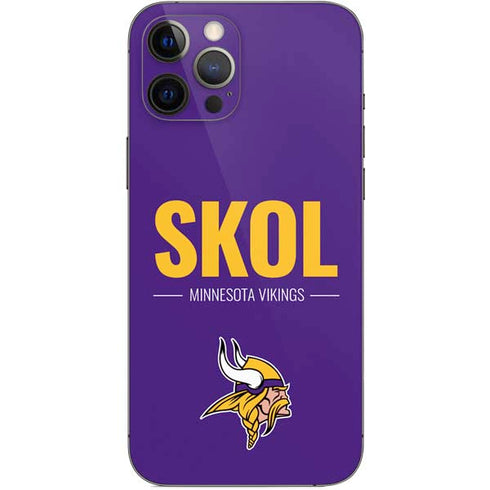 NFL Minnesota Vikings Team Motto iPhone 12 Pro Max Skin