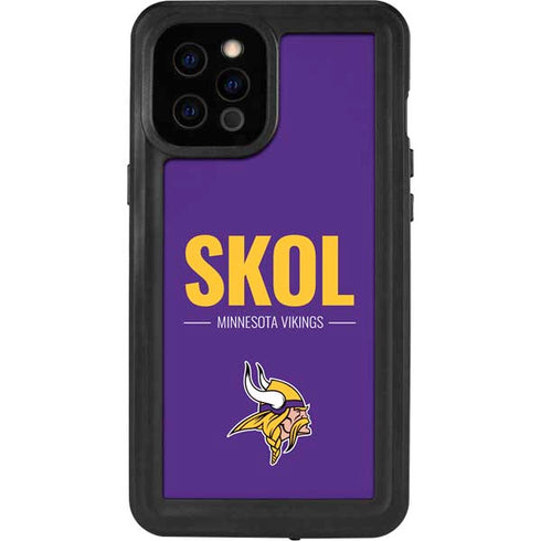 NFL Minnesota Vikings Team Motto iPhone 12 Pro Max Waterproof Case