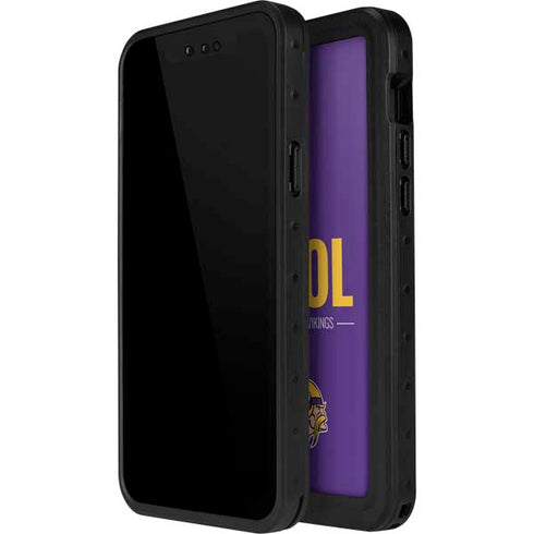 NFL Minnesota Vikings Team Motto iPhone 12 Pro Waterproof Case