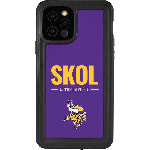 NFL Minnesota Vikings Team Motto iPhone 12 Pro Waterproof Case