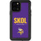 NFL Minnesota Vikings Team Motto iPhone 12 Pro Waterproof Case