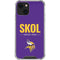 NFL Minnesota Vikings Team Motto iPhone 13 Mini Clear Case
