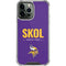 NFL Minnesota Vikings Team Motto iPhone 13 Pro Max Clear Case