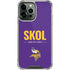 NFL Minnesota Vikings Team Motto iPhone 13 Pro Max Clear Case