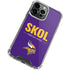 NFL Minnesota Vikings Team Motto iPhone 13 Pro Max Clear Case