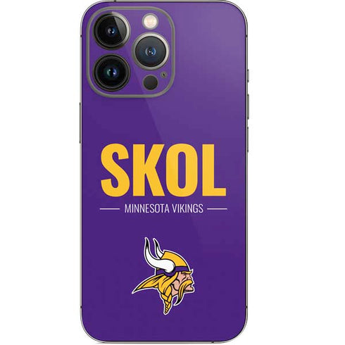 NFL Minnesota Vikings Team Motto iPhone 13 Pro Skin