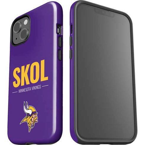 NFL Minnesota Vikings Team Motto iPhone 15 Plus Impact Case