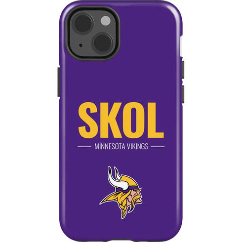 NFL Minnesota Vikings Team Motto iPhone 15 Impact Case
