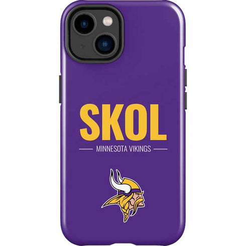 NFL Minnesota Vikings Team Motto iPhone 14 Plus Impact Case