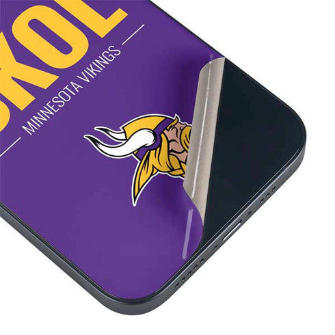 NFL Minnesota Vikings Team Motto iPhone 15 Plus Skin