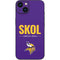 NFL Minnesota Vikings Team Motto iPhone 15 Plus Skin