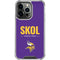 NFL Minnesota Vikings Team Motto iPhone 15 Pro Clear Case