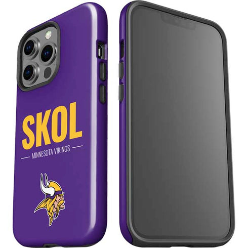 NFL Minnesota Vikings Team Motto iPhone 15 Pro Impact Case
