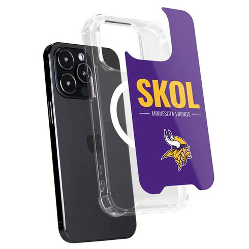 NFL Minnesota Vikings Team Motto iPhone 14 Pro MagSafe Case