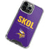 NFL Minnesota Vikings Team Motto iPhone 15 Pro Max Clear Case
