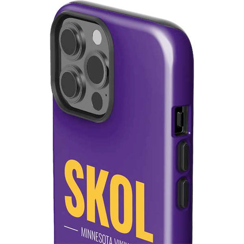 NFL Minnesota Vikings Team Motto iPhone 15 Pro Max Impact Case