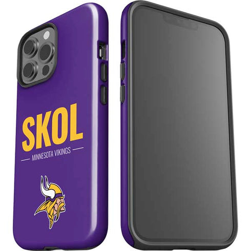 NFL Minnesota Vikings Team Motto iPhone 15 Pro Max Impact Case