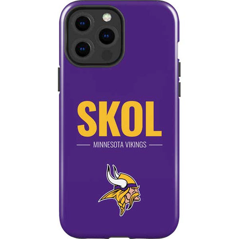 NFL Minnesota Vikings Team Motto iPhone 15 Pro Max Impact Case