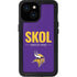 NFL Minnesota Vikings Team Motto iPhone 15 Waterproof Case
