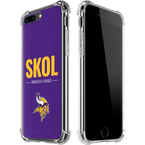 NFL Minnesota Vikings Team Motto iPhone 7/8 Plus Clear Case