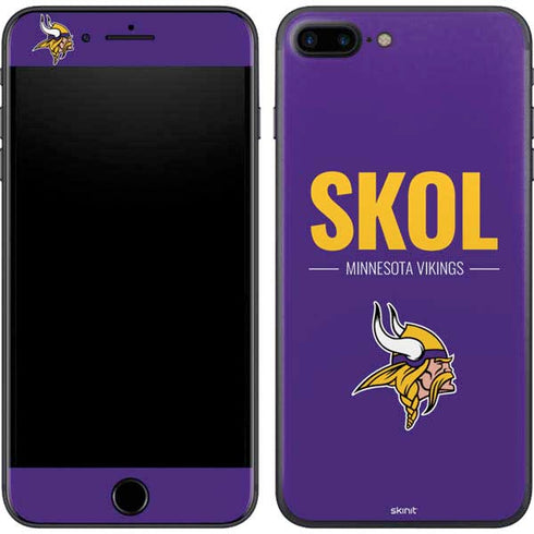 NFL Minnesota Vikings Team Motto iPhone 8 Plus Skin