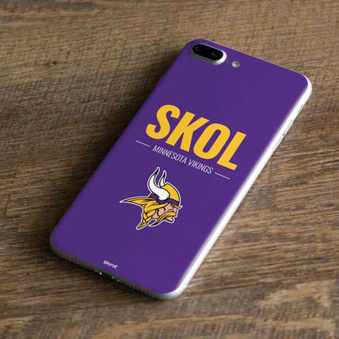 NFL Minnesota Vikings Team Motto iPhone 8 Plus Skin