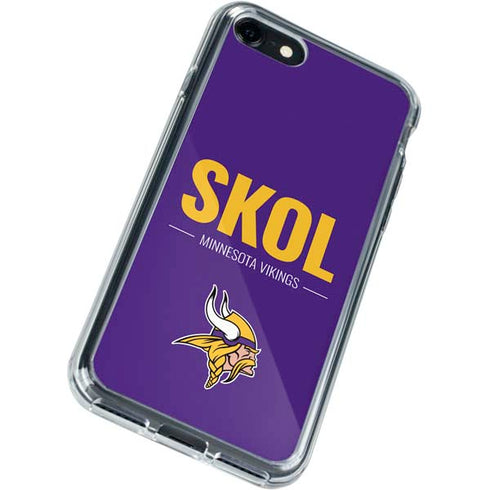NFL Minnesota Vikings Team Motto iPhone SE (2nd & 3rd Gen) Clear Case