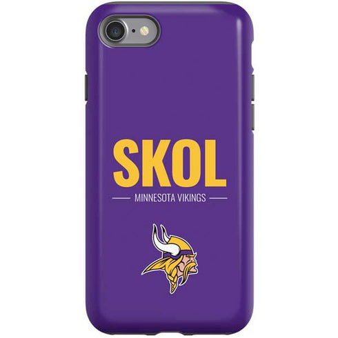 NFL Minnesota Vikings Team Motto iPhone SE (2nd & 3rd Gen) Pro Case