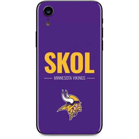 NFL Minnesota Vikings Team Motto iPhone XR Skin