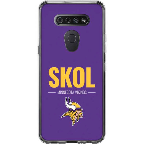 NFL Minnesota Vikings Team Motto LG K51/Q51 Clear Case