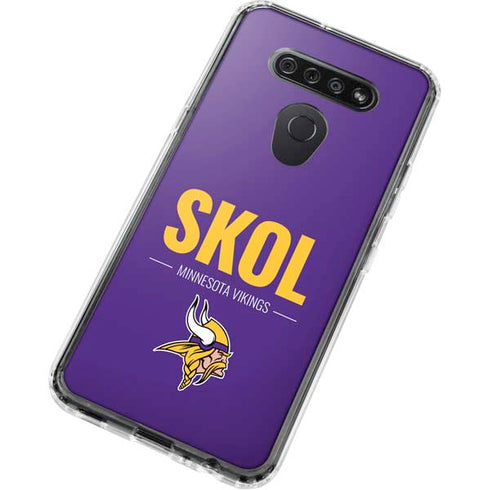 NFL Minnesota Vikings Team Motto LG K51/Q51 Clear Case