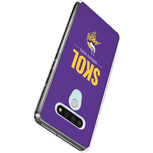 NFL Minnesota Vikings Team Motto LG Stylo 6 Clear Case