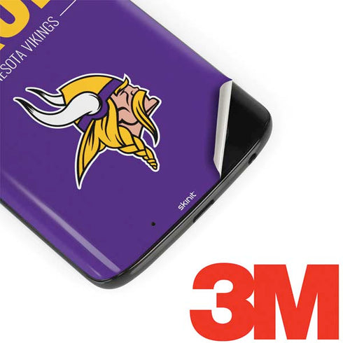 NFL Minnesota Vikings Team Motto Moto G6 Skin