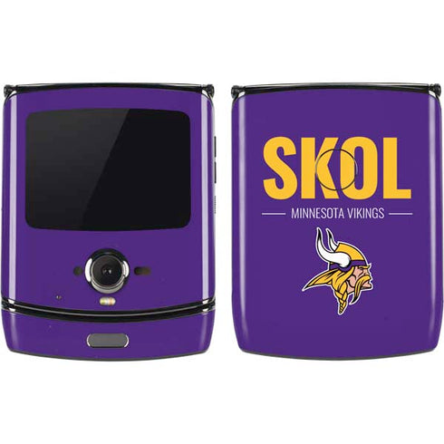 NFL Minnesota Vikings Team Motto Motorola RAZR Skin