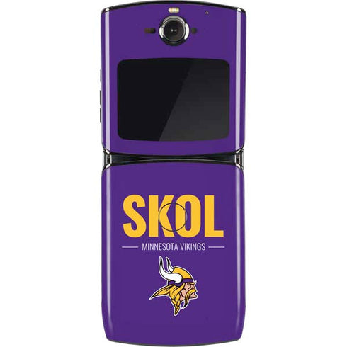 NFL Minnesota Vikings Team Motto Motorola RAZR Skin
