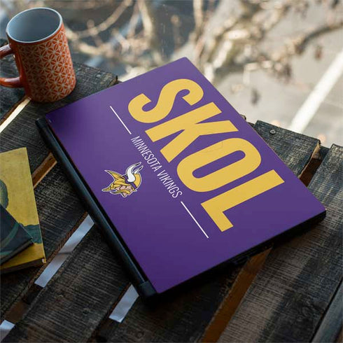 NFL Minnesota Vikings Team Motto MSI GS65 Stealth Laptop Skin
