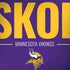 NFL Minnesota Vikings Team Motto Notebook 9 Pro 13in (2017) Skin