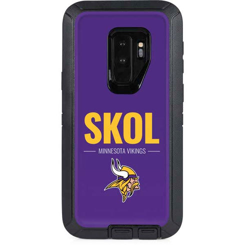 NFL Minnesota Vikings Team Motto Otterbox Defender Galaxy Skin
