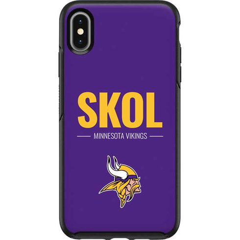 NFL Minnesota Vikings Team Motto Otterbox Symmetry iPhone Skin