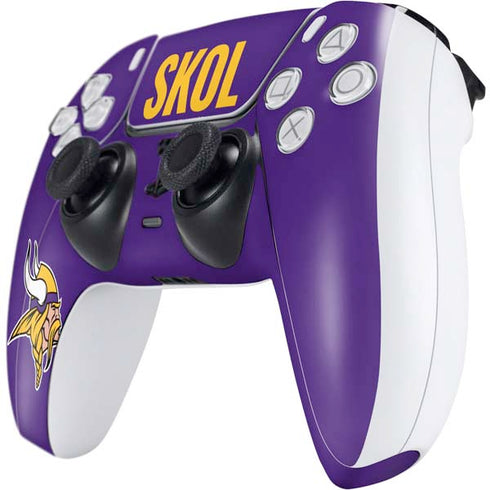 NFL Minnesota Vikings Team Motto PS5 Controller Skin