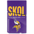 NFL Minnesota Vikings Team Motto PS5 Slim Disk Console Skin