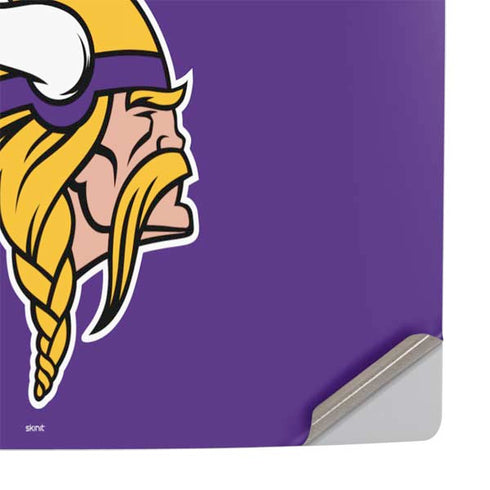 NFL Minnesota Vikings Team Motto PS5 Slim Disk Console Skin